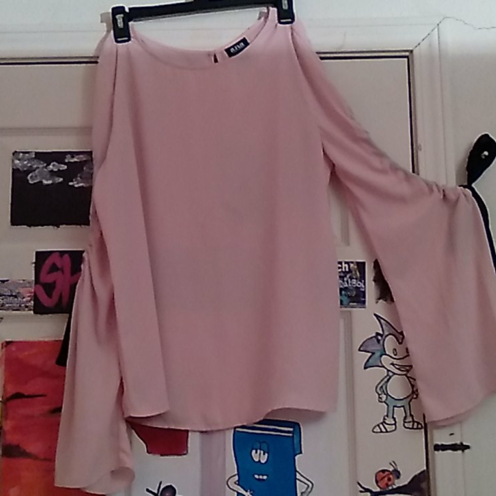 Pink blouse